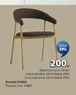 JYSK Krzesło Ejsing oferta