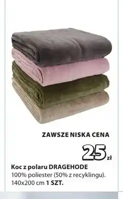 JYSK Koc z polaru Dragehode 140x200 cm oferta