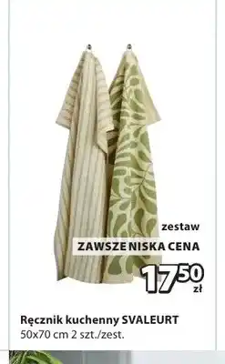 JYSK Ręcznik kuchenny Svaleurt 2-pak 50x70 cm oferta