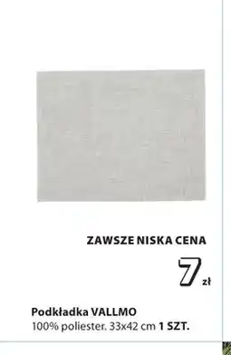 JYSK Podkładka Vallmo 33x42 cm oferta