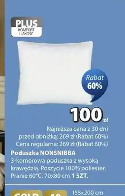 JYSK Poduszka Nonsnibba 70x80 cm oferta