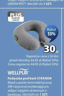 JYSK Poduszka pod kark Stranda 30x33x9 cm Wellpur oferta