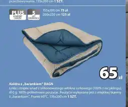 JYSK Kołdra z barankiem Bagn 135x200 cm oferta