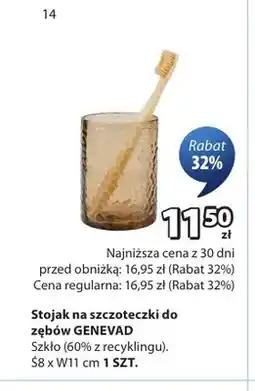 JYSK Stojak na szczoteczki do zębów Genevad oferta