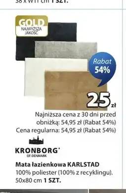JYSK Mata łazienkowa Karlstad Kronborg oferta