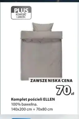 JYSK Komplet pościeli Ellen 140x200 cm oferta