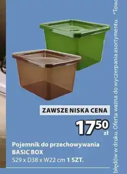 JYSK Pojemnik do przechowywania Basic Box oferta