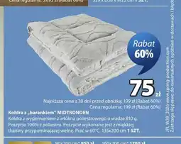 JYSK Kołdra z barankiem Midtronden 135x200 cm oferta
