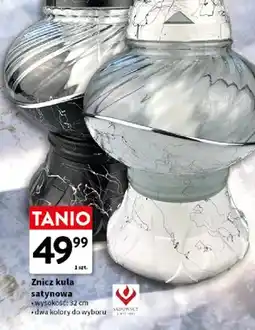 Intermarche Znicz kula satynowa Sadowscy oferta