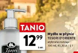 Intermarche Mydło w płynie Tesori d'Oriente oferta
