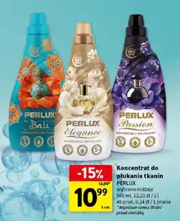 Intermarche Koncentrat do płukania tkanin Perlux Elegance oferta