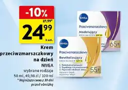 Intermarche Krem przeciwzmarszczkowy na dzień Rewitalizujący 55+ Nivea oferta