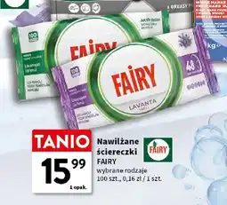 Intermarche Nawilżane ściereczki Fairy oferta