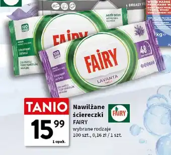 Nawilżane ściereczki Fairy