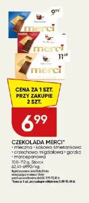 Chata Polska Czekolada Merci orzechowo migdałowa oferta