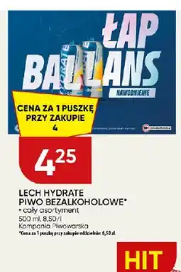 Chata Polska Piwo bezalkoholowe Lech Hydrate oferta