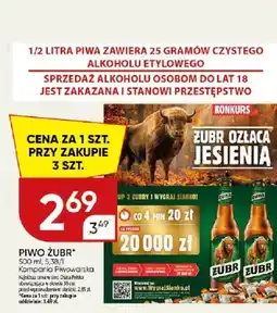 Chata Polska Piwo Żubr oferta