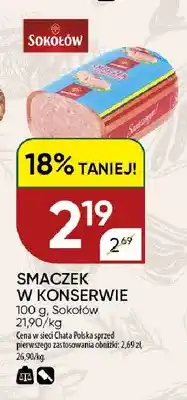 Chata Polska Smaczek w konserwie Sokołów oferta