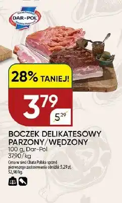 Chata Polska Boczek delikatesowy parzony Dar-Pol oferta
