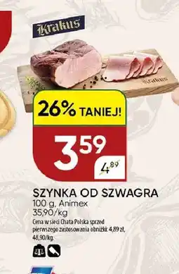Chata Polska Szynka od Szwagra Krakus oferta