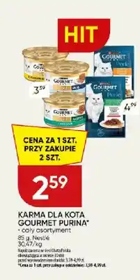 Chata Polska Karma dla kota Gourmet Purina oferta
