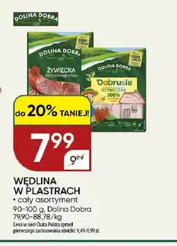 Chata Polska Wędlina w plastrach Dolina Dobra oferta