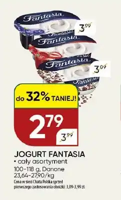 Chata Polska Jogurt Fantasia Danone oferta