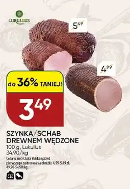 Chata Polska Szynka drewnem wędzona Lukullus oferta