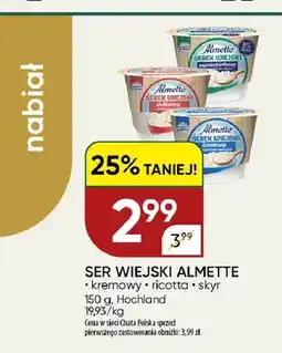 Chata Polska Ser wiejski Almette kremowy oferta