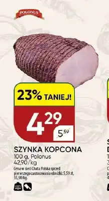 Chata Polska Szynka kopcona Polonus oferta