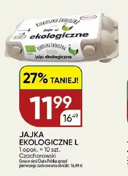 Chata Polska Jajka kurze ekologiczne L Kokoszka Ekolóżka oferta