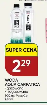 Chata Polska Woda gazowana Aqua Carpatica oferta