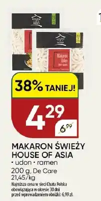 Chata Polska Makaron świeży House of Asia udon oferta