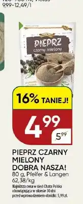 Chata Polska Pieprz czarny mielony Dobra Nasza! oferta