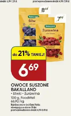 Chata Polska Owoce suszone śliwki Bakalland oferta
