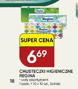 Chata Polska Chusteczki higieniczne Regina 10-pak oferta
