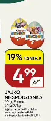 Chata Polska Jajko Niespodzianka Kinder oferta