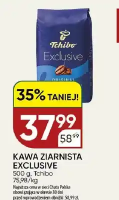 Chata Polska Kawa ziarnista Exclusive Tchibo oferta