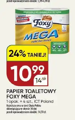 Chata Polska Papier toaletowy Foxy Mega oferta