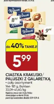 Chata Polska Ciastka Krakuski / paluszki z galaretką Bahlsen oferta