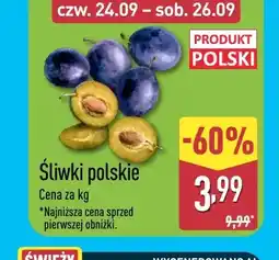 ALDI Śliwki polskie oferta