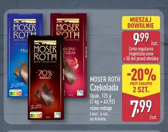 Czekolada Moser Roth