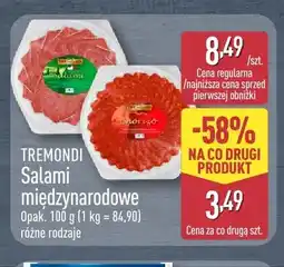 ALDI Salami międzynarodowe Tremondi oferta