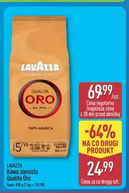 ALDI Kawa ziarnista Qualita Oro Lavazza oferta