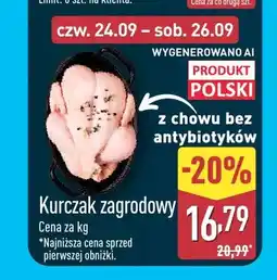 ALDI Kurczak zagrodowy z chowu bez antybiotyków oferta