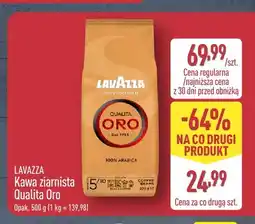 ALDI Kawa ziarnista Lavazza Qualità Oro oferta