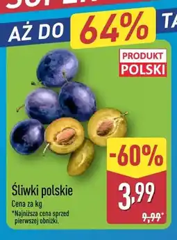 ALDI Śliwki polskie oferta