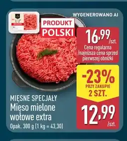 ALDI Mięso mielone wołowe extra Mięsne Specjały oferta