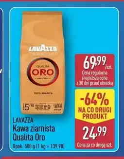 ALDI Kawa ziarnista Qualita Oro Lavazza oferta