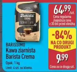 ALDI Barissimo Kawa ziarnista Barista Crema oferta